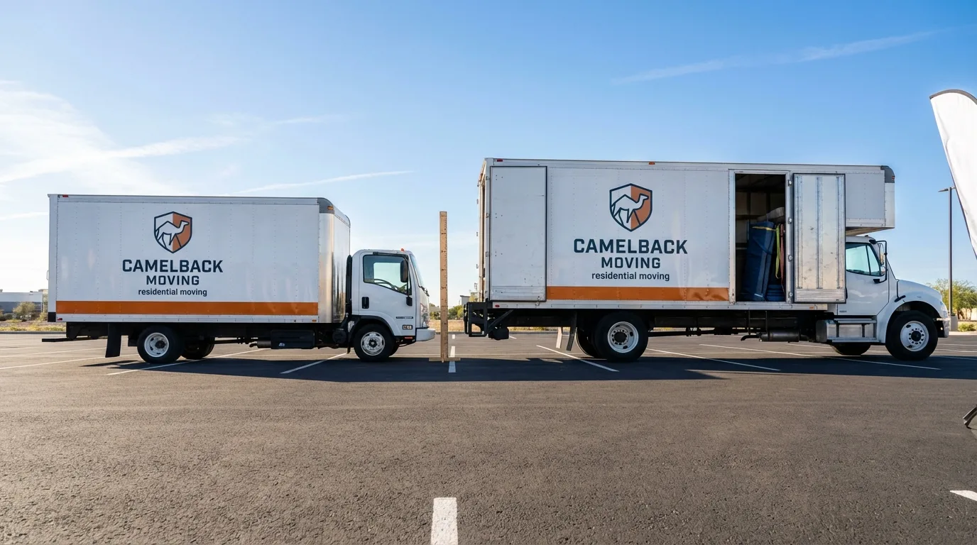 Moving truck size capacity guide in Grand Forks